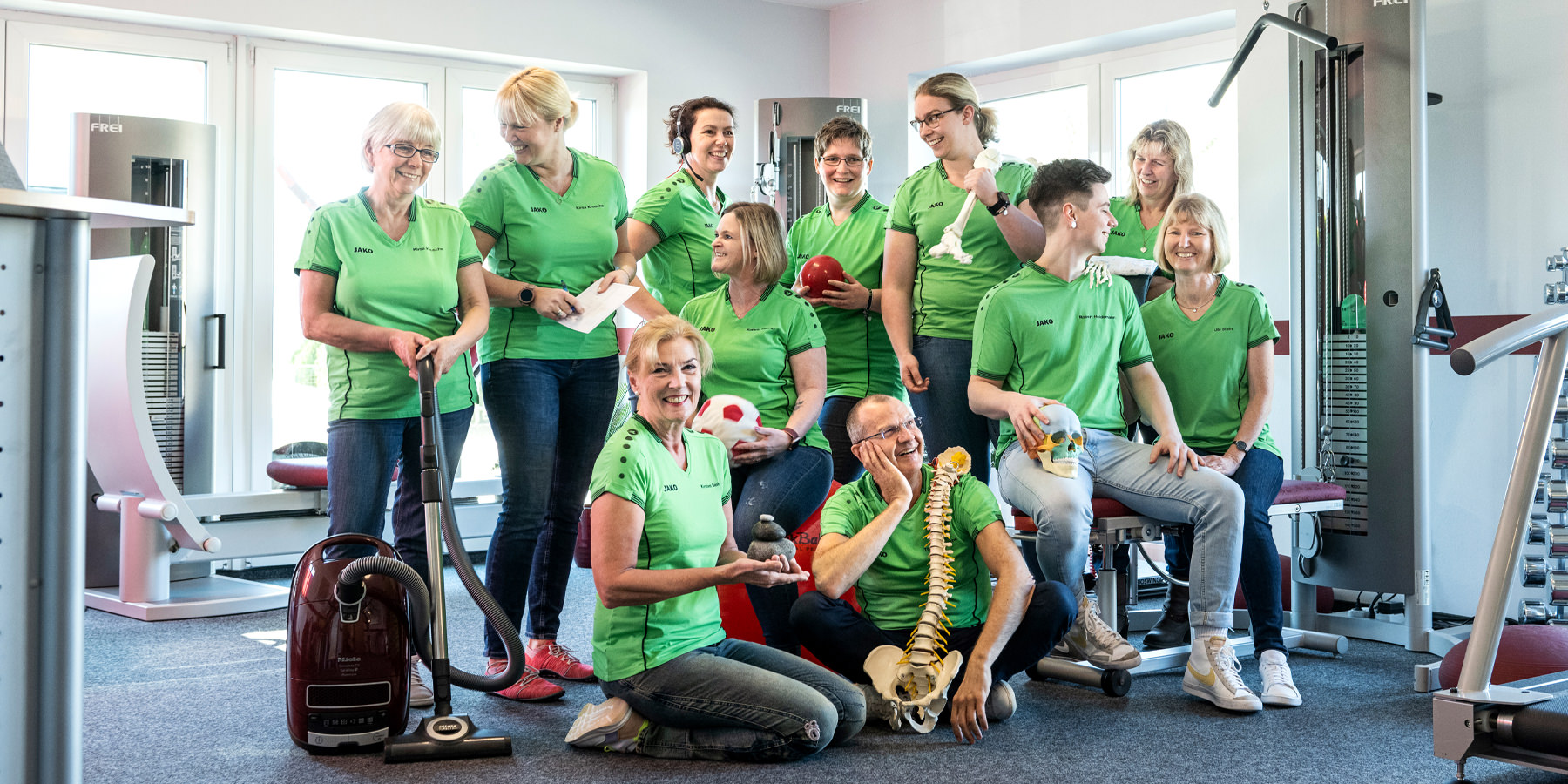 Physiotherapie Geestland team-h